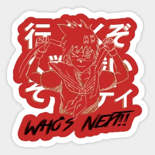 Sakura "Who's Next" Sticker